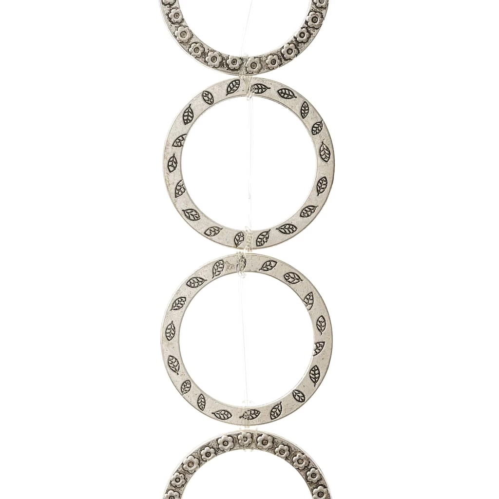 Outlet ๐ Brand new ๐ Bead Gallery® Antique Sterling Silver Plated Loop Beads, 32mm ๐คฉ ๐ฅ 3 Outlet ๐ Brand new ๐ Bead Gallery® Antique Sterling Silver Plated Loop Beads, 32mm ๐คฉ ๐ฅ