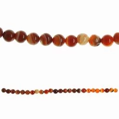 Top 10 ✨ Best Sale ⌛ 12 Pack: Bead Gallery® Banded Agate Round Beads, 8mm 😀 🧨