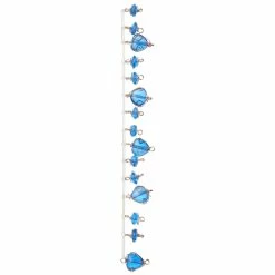 Cheapest 🎁 New ⭐ Bead Gallery® Light Sapphire Wire Wrapped Glass Beads 🔥 ✔️ -Bead Gallery Shop 10120043 30