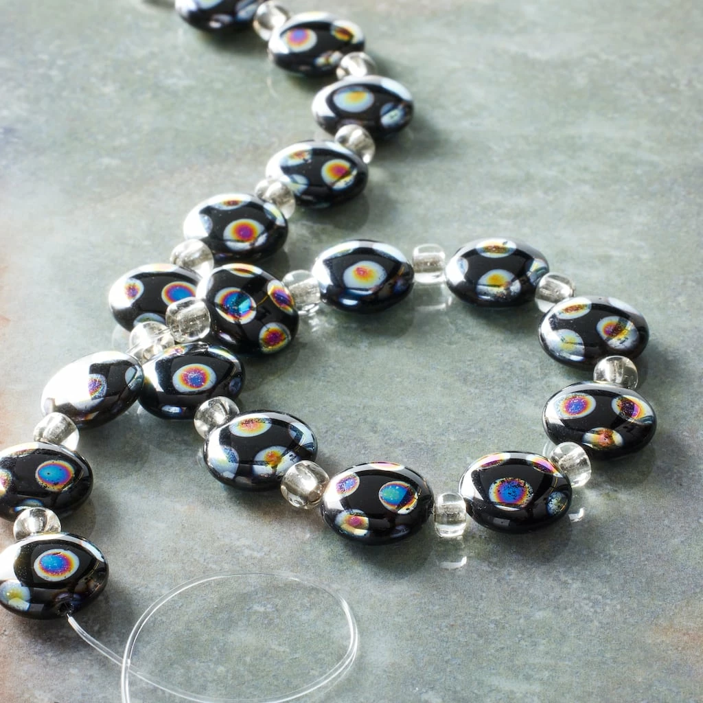 Best deal ๐ฅฐ Buy โ๏ธ Bead Gallery® Jet Black Czech Glass Lentil Beads, 10mm ๐ โค๏ธ 4 Best deal ๐ฅฐ Buy โ๏ธ Bead Gallery® Jet Black Czech Glass Lentil Beads, 10mm ๐ โค๏ธ - Image 2