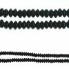 Budget 🔥 Cheapest 🥰 Bead Gallery® Jet Black Rondelle Glass Beads, 6mm 😀 ⭐ -Bead Gallery Shop 10120070