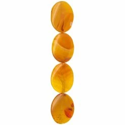 Hot Sale ๐ Cheapest โญ Bead Gallery® Amber Dyed Fire Agate Oval Beads, 40mm โจ ๐ 7 Hot Sale ๐ Cheapest โญ Bead Gallery® Amber Dyed Fire Agate Oval Beads, 40mm โจ ๐ -Bead Gallery Shop 10140025 30