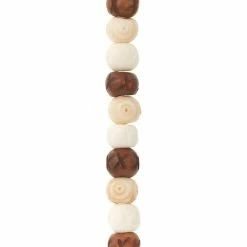 Promo 👍 Best Sale ⭐ Bead Gallery® Etched Flower Bone Beads, 35mm 🔔 😉