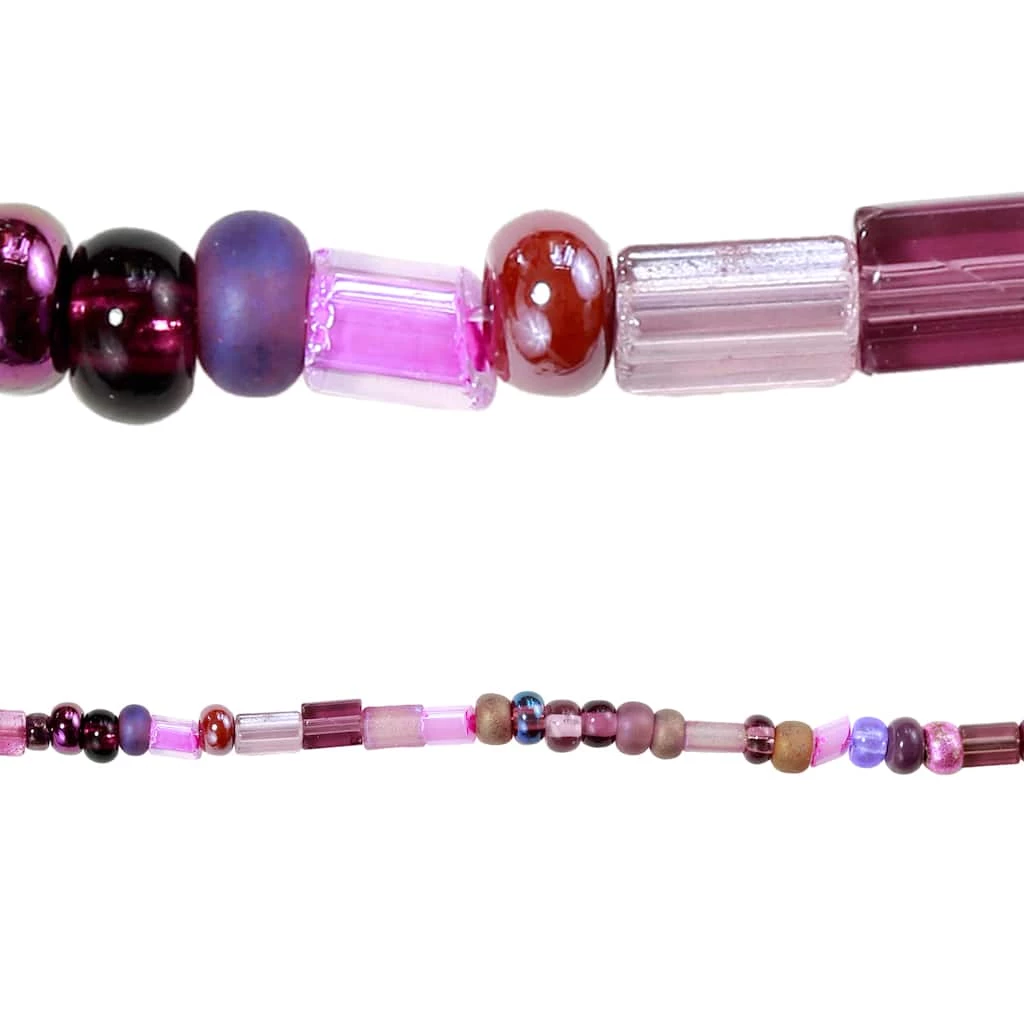 Cheap ๐ Budget ๐ Bead Gallery® Amethyst Czech Glass Mixed Beads, 6/0 ๐ โ๏ธ 3 Cheap ๐ Budget ๐ Bead Gallery® Amethyst Czech Glass Mixed Beads, 6/0 ๐ โ๏ธ