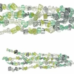 Best reviews of 💯 Cheapest ⭐ 12 Pack: Bead Gallery® Green Peridot Mixed Crackled Glass Chip Beads ⌛ 🛒