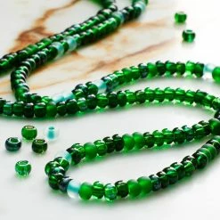 Top 10 ✔️ Cheap 😍 Bead Gallery® Emerald Czech Glass Mixed Beads, 6/0 😍 🤩 -Bead Gallery Shop 10140139 20