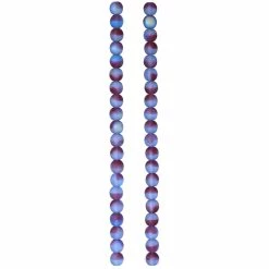 Cheapest 🧨 Outlet 👍 Bead Gallery® Sapphire & Amethyst Mix Czech Glass Round Beads, 6mm ⌛ 👏 -Bead Gallery Shop 10149757 30