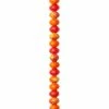 Deals 🤩 Cheapest 💯 Bead Gallery® Orange Swirl Czech Glass Rondelle Beads, 6mm 🔔 ⌛ -Bead Gallery Shop 10149797 31
