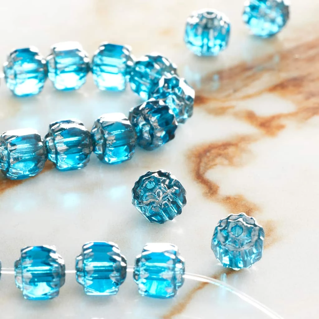 Best Pirce ๐ Promo ๐งจ Bead Gallery® Sapphire Czech Glass Faceted Cathedral Beads, 6mm ๐ ๐ฏ 4 Best Pirce ๐ Promo ๐งจ Bead Gallery® Sapphire Czech Glass Faceted Cathedral Beads, 6mm ๐ ๐ฏ - Image 2