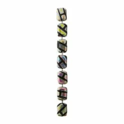 New 🛒 New 😀 Bead Gallery® Multicolor Luster Czech Glass Rectangle Beads, 14mm 👏 🔥 -Bead Gallery Shop 10149822 30