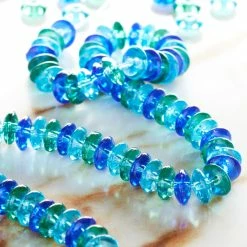 Hot Sale 😍 Discount 💯 Bead Gallery® Sea Breeze Mix Glass Beads, 6mm 🔥 ✨ -Bead Gallery Shop 10150707 20