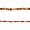 Promo ✨ Cheapest ✔️ 12 Pack: Bead Gallery® Amber Banded Agate Round Beads, 6mm 😉 ✔️ -Bead Gallery Shop 10167836 r 1