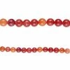 Hot Sale 👏 Cheap 😍 Bead Gallery® Ruby Mix Quartzite Round Beads, 8mm 🤩 🧨 -Bead Gallery Shop 10168507 r