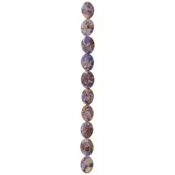 Discount 🎉 Outlet ⌛ Bead Gallery® Amethyst Dyed Serpentine Jasper Oval Beads, 16mm 👏 👏 -Bead Gallery Shop 10168560 30