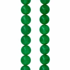 Deals โจ Brand new ๐ Bead Gallery® Green Dyed Quartzite Round Beads, 10mm ๐ ๐
