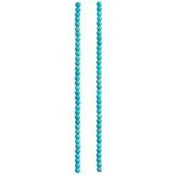 Budget 🔔 New ✨ Bead Gallery® Turquoise Dyed Howlite Rondelle Beads, 4mm 🥰 🔔 -Bead Gallery Shop 10172429 30