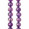 Brand new ⭐ Coupon ⭐ Bead Gallery® Amethyst Agate Round Beads, 8mm 🎉 🛒 -Bead Gallery Shop 10172469 31
