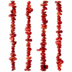 Best reviews of 🧨 Cheapest 🌟 Bead Gallery® Red Dyed Nugget Bamboo Coral Beads 🛒 😉 -Bead Gallery Shop 10173759 30
