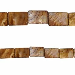 Best reviews of ๐งจ Wholesale ๐ Bead Gallery® Amber Shell Rectangle Beads, 35mm ๐งจ โค๏ธ