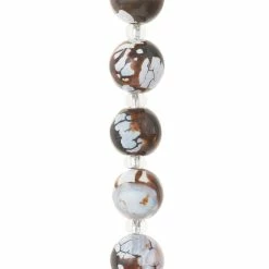 Buy ๐ Best reviews of ๐ Bead Gallery® Amber Round Agate Stone Beads, 10mm ๐งจ โ