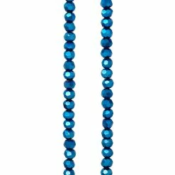 Budget 🔔 Cheapest 🌟 Bead Gallery® Sapphire Faceted Glass Round Beads, 3mm 😉 🤩