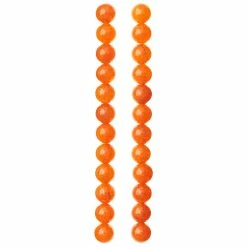 Flash Sale 🥰 Coupon 🧨 Bead Gallery® Round Orange Quartzite Beads, 8mm ✨ 😍 -Bead Gallery Shop 10216933 30
