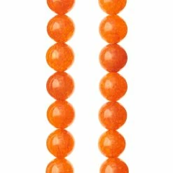 Flash Sale ๐ฅฐ Coupon ๐งจ Bead Gallery® Round Orange Quartzite Beads, 8mm โจ ๐