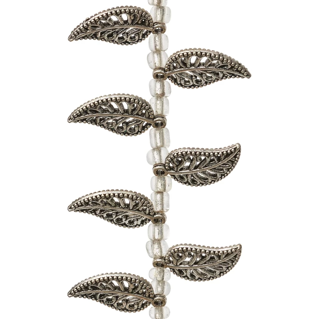 Deals π Wholesale π Bead Gallery® Antique Silver Leaf Metal Beads, 16mm π― 𧨠3 Deals π Wholesale π Bead Gallery® Antique Silver Leaf Metal Beads, 16mm π― π§¨