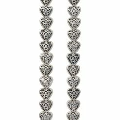 Promo 🎁 Best reviews of 😉 Bead Gallery® Antique Silver Carved Heart Beads, 8mm ✔️ 👏