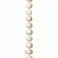 Outlet 😉 Best deal ❤️ Bead Gallery® White Pearl Potato Beads, 9mm 🎁 🔔 -Bead Gallery Shop 10242622 31