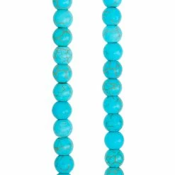 Best deal ๐งจ Buy ๐ฏ Bead Gallery® Turquoise Dyed Howlite Round Beads, 6mm ๐ฏ ๐คฉ