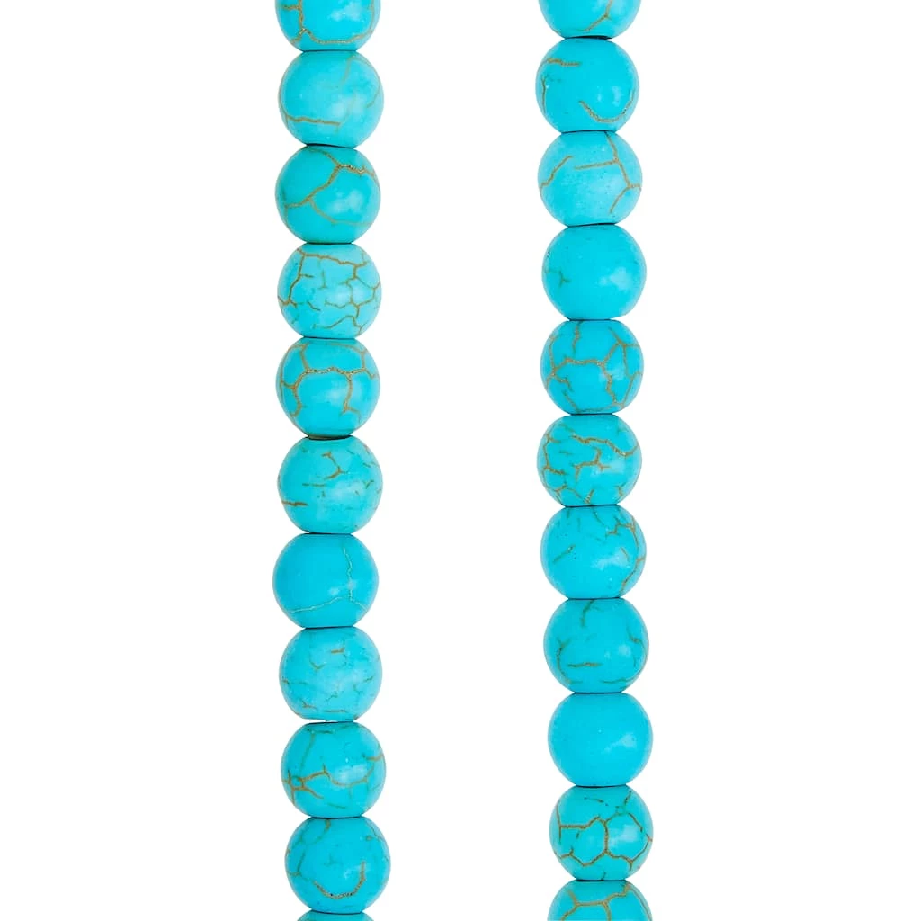 Best deal ๐งจ Buy ๐ฏ Bead Gallery® Turquoise Dyed Howlite Round Beads, 6mm ๐ฏ ๐คฉ 3 Best deal ๐งจ Buy ๐ฏ Bead Gallery® Turquoise Dyed Howlite Round Beads, 6mm ๐ฏ ๐คฉ