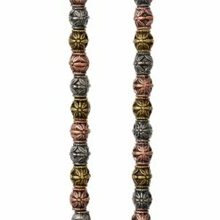 Budget 🎉 Cheapest 😉 Bead Gallery® Metallic Metal Carved Flower Beads, 6mm 🧨 ⭐