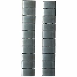 Cheap 🛒 Cheap 👏 Bead Gallery® Black Hematite Rectangle Sliders, 17mm ⭐ ⌛ -Bead Gallery Shop 10242667 30