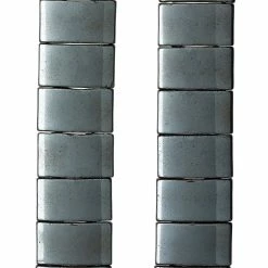 Cheap ๐ Cheap ๐ Bead Gallery® Black Hematite Rectangle Sliders, 17mm โญ โ