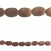 Best Sale ✔️ Best Pirce 🎉 12 Pack: Bead Gallery® Copper-Plated Metal Oval Beads, 18mm 🔥 🧨