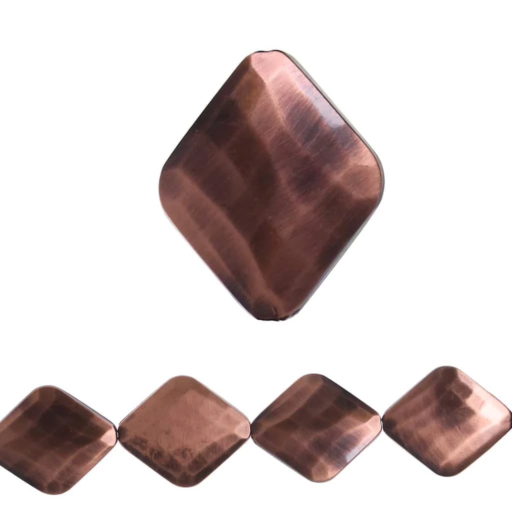 Top 10 π Top 10 π Bead Gallery® Copper-Plated Diamond Acrylic Beads, 22mm π π₯ 3 Top 10 π Top 10 π Bead Gallery® Copper-Plated Diamond Acrylic Beads, 22mm π π₯