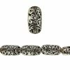 Promo 👏 New 😍 Bead Gallery® Silver Plated Vine Pattern Beads, 20mm 🛒 🧨 -Bead Gallery Shop 10261451 2