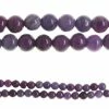 Outlet 🥰 Promo 🎉 12 Pack: Bead Gallery® Purple Dyed Quartzite Round Beads, 8mm 😀 ✔️ -Bead Gallery Shop 10265329