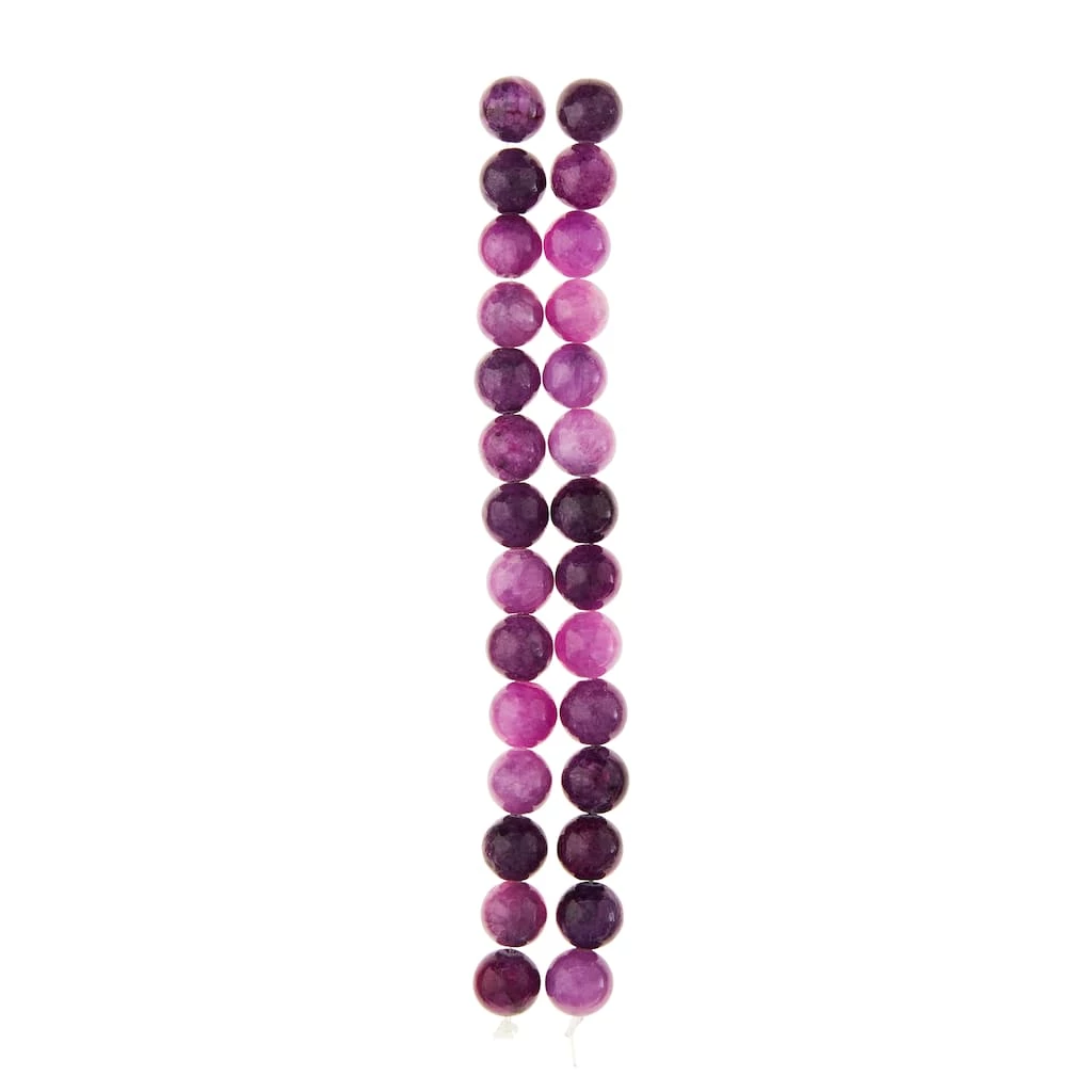 Hot Sale ๐ Buy ๐ Bead Gallery® Purple Dyed Quartzite Round Beads, 8mm ๐ฅ ๐ 5 Hot Sale ๐ Buy ๐ Bead Gallery® Purple Dyed Quartzite Round Beads, 8mm ๐ฅ ๐ - Image 3