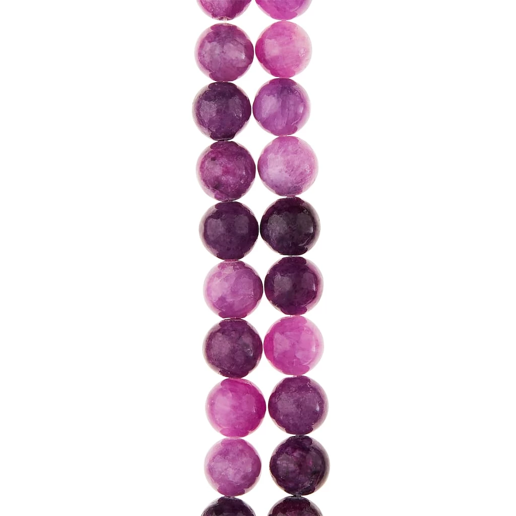 Hot Sale ๐ Buy ๐ Bead Gallery® Purple Dyed Quartzite Round Beads, 8mm ๐ฅ ๐ 3 Hot Sale ๐ Buy ๐ Bead Gallery® Purple Dyed Quartzite Round Beads, 8mm ๐ฅ ๐