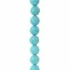 Coupon 😉 Best Sale 🌟 Bead Gallery® Turquoise Dyed Howlite Round Beads, 12mm 🎉 🤩 -Bead Gallery Shop 10265335 31