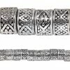 New 🛒 Buy ⌛ 12 Pack: Bead Gallery® Silver Plated Carved Rondelle Beads, 8mm 🎉 😍 -Bead Gallery Shop 10265364 2