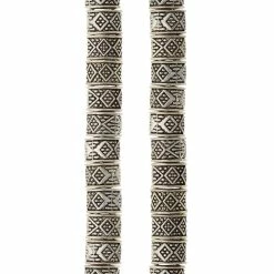 Budget 😍 Buy 🌟 Bead Gallery® Silver Plated Carved Rondelle Beads, 8mm ✔️ ⌛