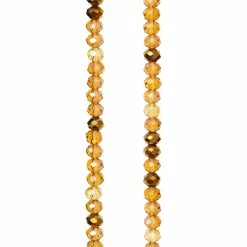 Top 10 ๐ฅฐ Best Sale ๐ฅ Bead Gallery® Amber Rondelle Glass Beads, 3mm ๐ ๐