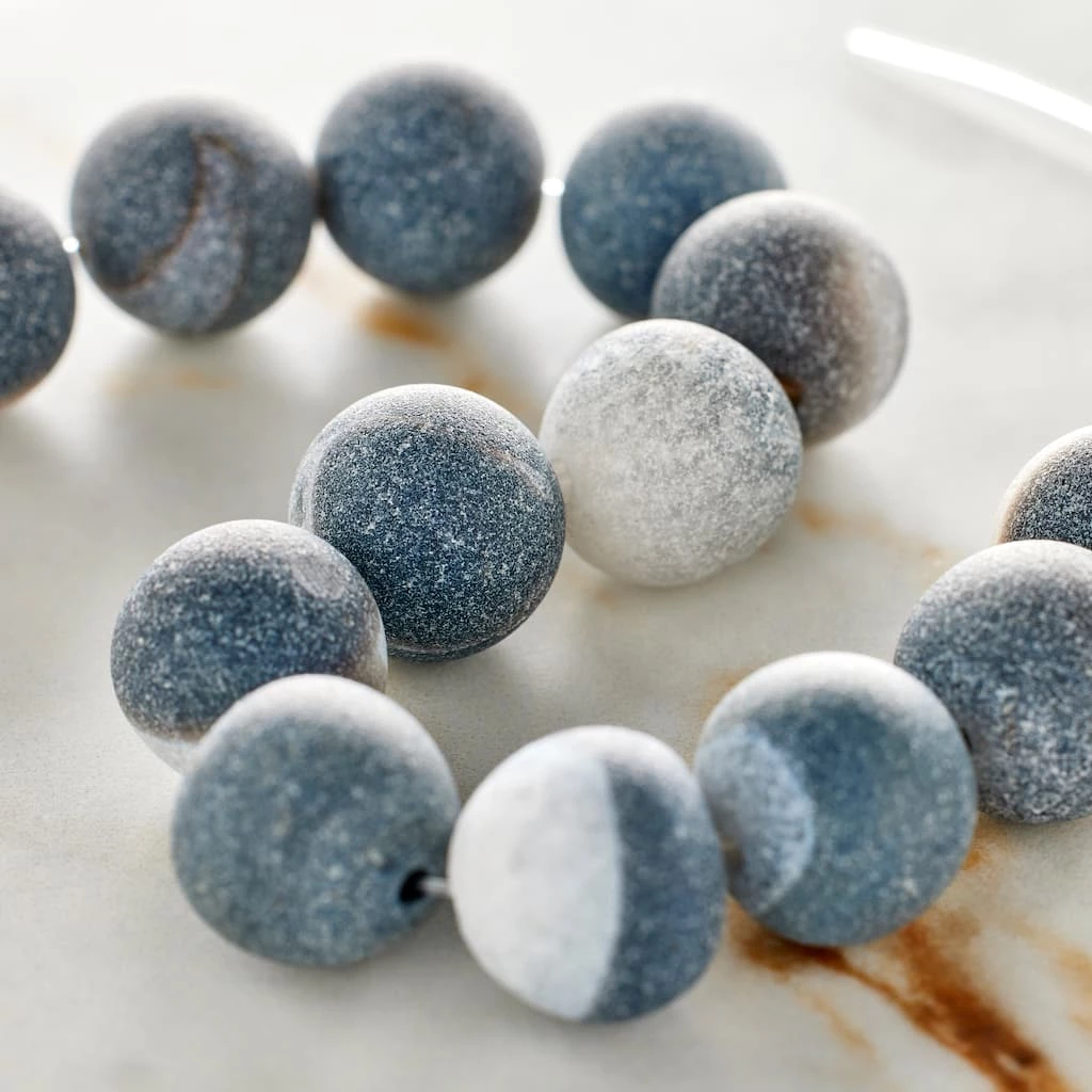 Best deal ๐ฅ Best Sale ๐ฏ Bead Gallery® Gray Agate Round Beads, 12mm โญ ๐ 4 Best deal ๐ฅ Best Sale ๐ฏ Bead Gallery® Gray Agate Round Beads, 12mm โญ ๐ - Image 2