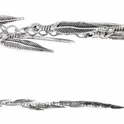 Hot Sale ⌛ Outlet 🥰 12 Pack: Bead Gallery® Silver Plated Feather Charms, 25mm 💯 ✨