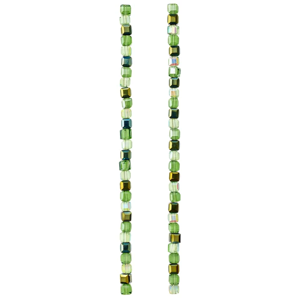 Cheap ๐ Outlet ๐ฏ Bead Gallery® Glass Cube Mix, 4mm โจ โญ 5 Cheap ๐ Outlet ๐ฏ Bead Gallery® Glass Cube Mix, 4mm โจ โญ - Image 3