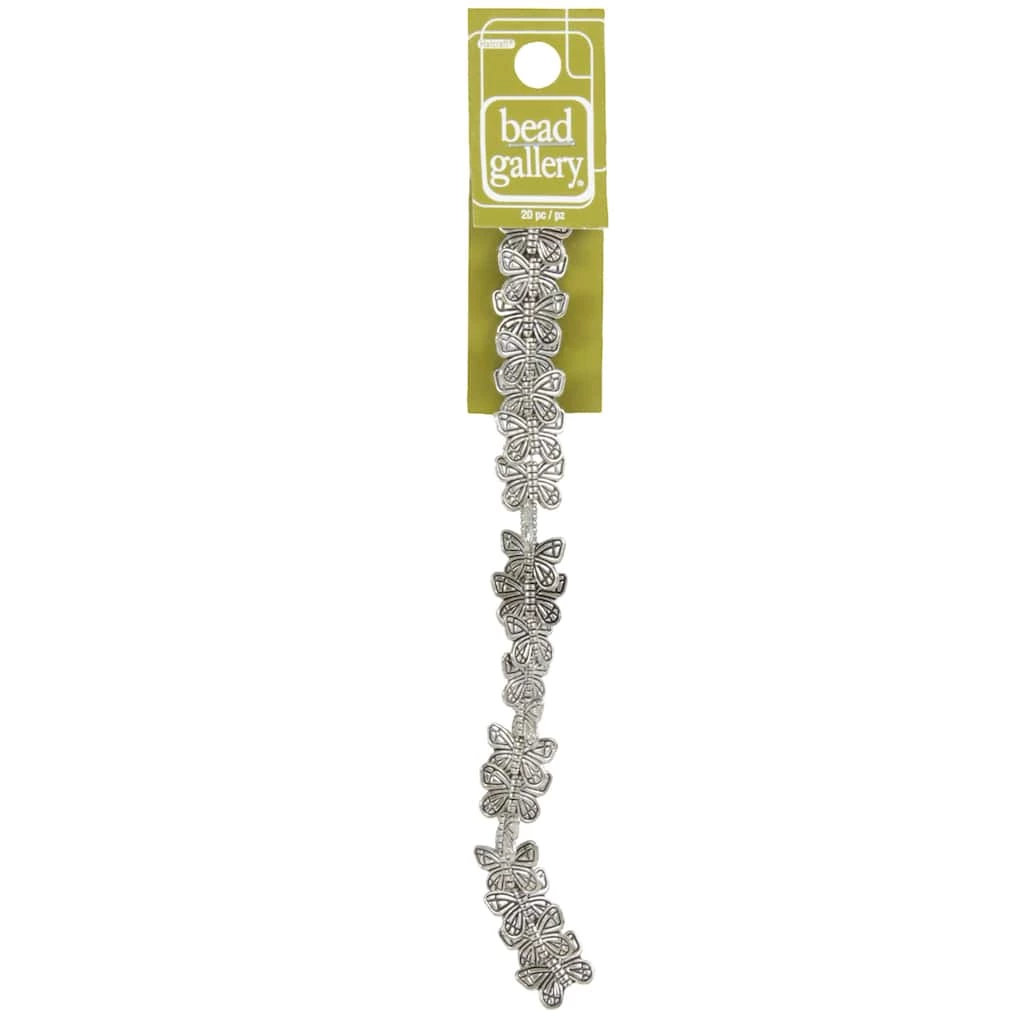 Deals ๐ Best deal โญ Bead Gallery® Silver Plated Metal Butterfly Beads, 14mm ๐ฏ ๐ 5 Deals ๐ Best deal โญ Bead Gallery® Silver Plated Metal Butterfly Beads, 14mm ๐ฏ ๐ - Image 3
