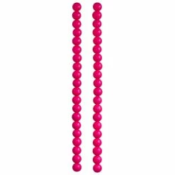 Brand new 🔥 Discount ❤️ Bead Gallery® Fuchsia Opaque Glass Round Beads, 8mm ⭐ 🌟 -Bead Gallery Shop 10321762 30
